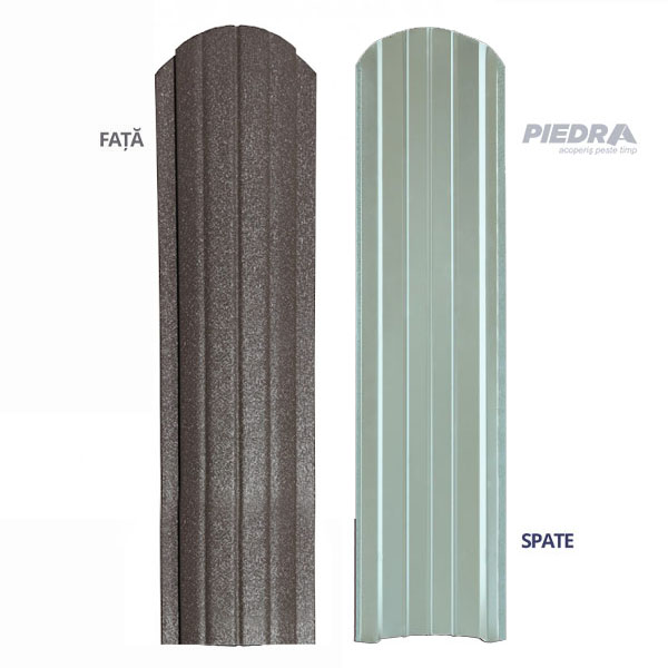 Sipca metalica p14 8019 mat