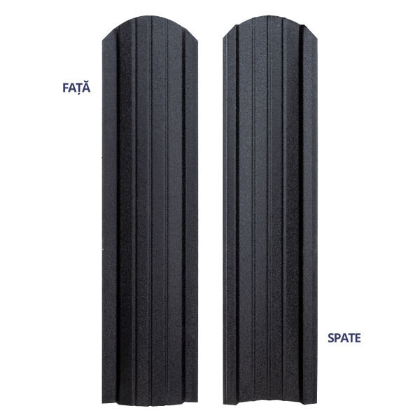 Sipca metalica p18 9005 mat